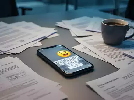 Emojis im Job: Wenn der Smiley zum Risiko wird - Foto: über boerse-global.de