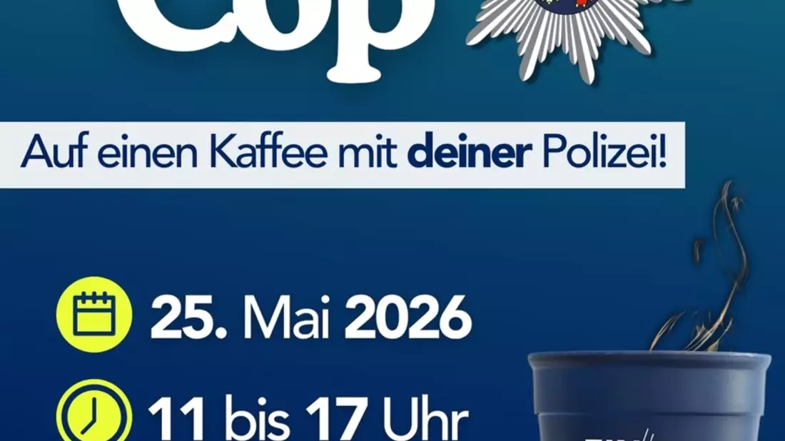 POL-DA: Bad König: Polizei lädt zu Coffee with a cop im Rahmen des Pfingstmarkts ein - Bild: presseportal.de