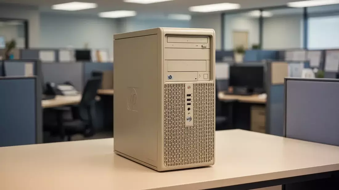 HP Compaq dx2300: Der Büro-Arbeiter, der nicht aufgibt - Bild: über boerse-global.de
