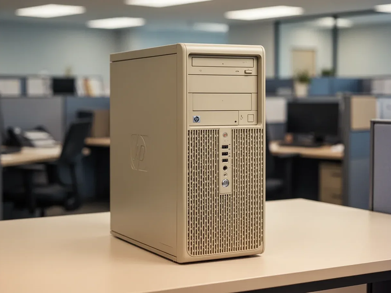 HP Compaq dx2300: Der Büro-Arbeiter, der nicht aufgibt - Foto: über boerse-global.de