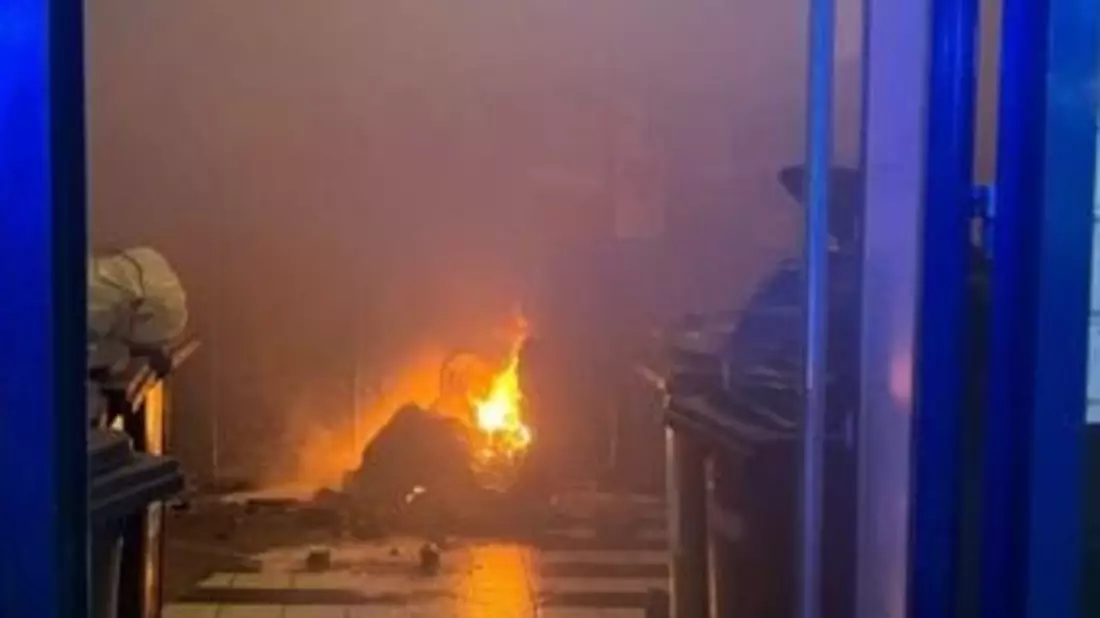 POL-HA: Zwei Brände in der Innenstadt - Polizeibeamte nehmen 37-jährigen Tatverdächtigen vorläufig fest - Bild: presseportal.de