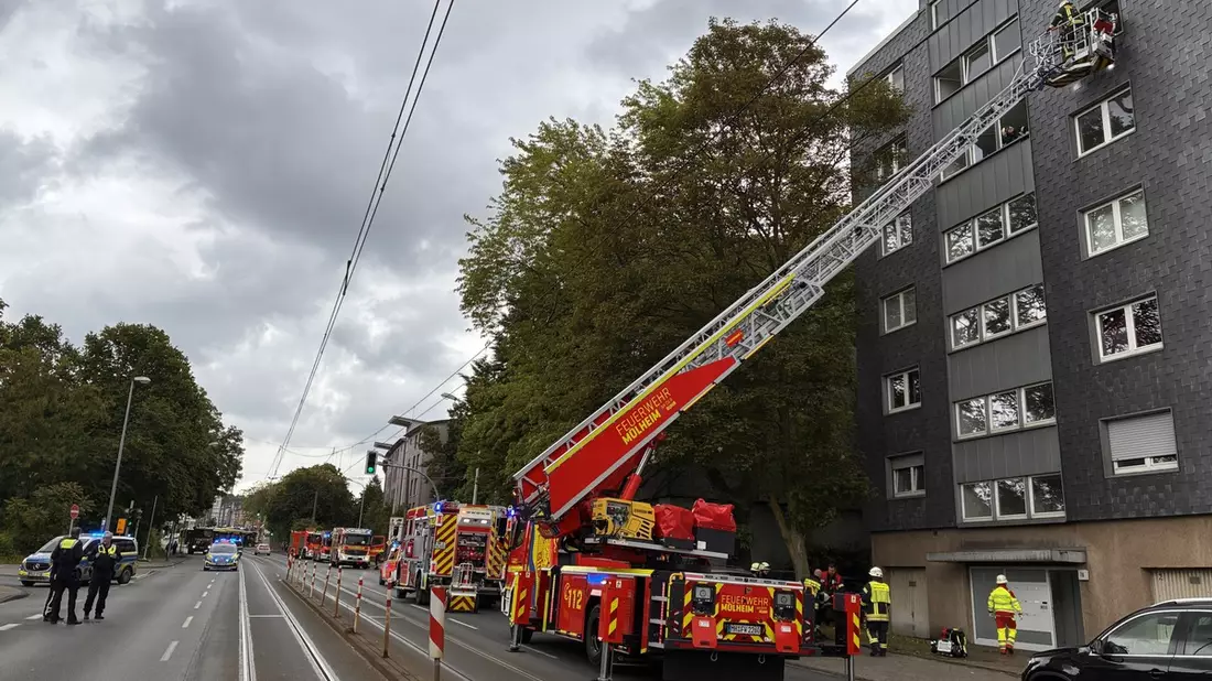 FW-MH: Verrauchte Wohnung in Mülheim an der Ruhr - Bild: presseportal.de