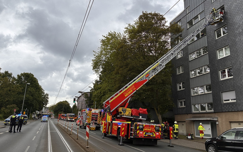 FW-MH: Verrauchte Wohnung in Mülheim an der Ruhr - Foto: presseportal.de