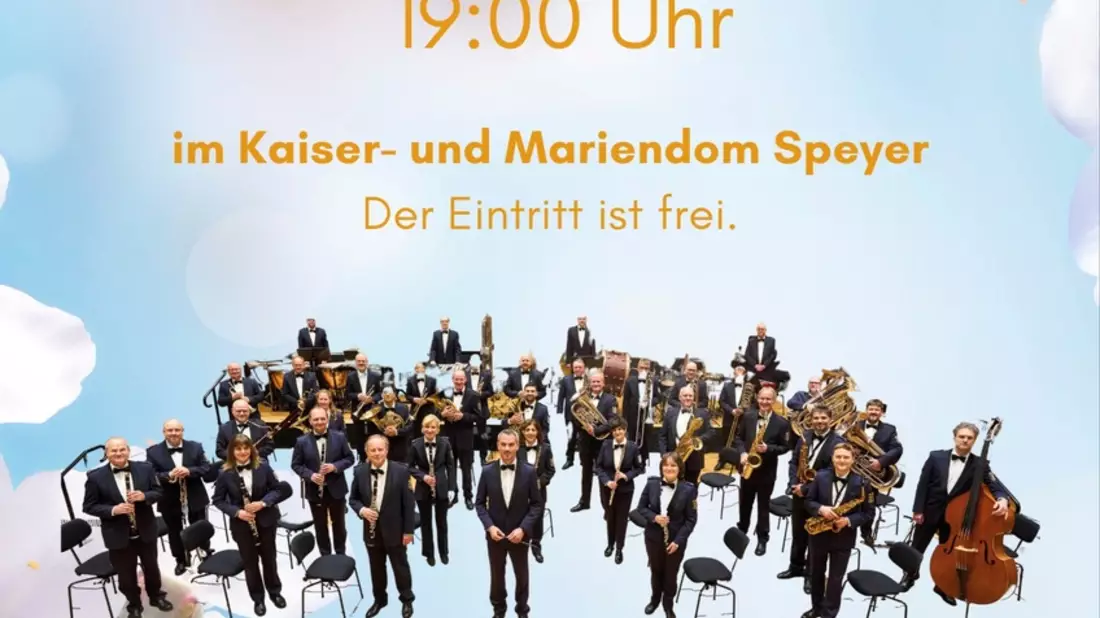 POL-PPRP: Musikalischer Glanz im Speyerer Dom: Frühlingskonzert 2026 mit dem Landespolizeiorchester Rheinland-Pfalz - Bild: presseportal.de