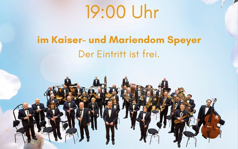 POL-PPRP: Musikalischer Glanz im Speyerer Dom: Frühlingskonzert 2026 mit dem Landespolizeiorchester Rheinland-Pfalz - Foto: presseportal.de