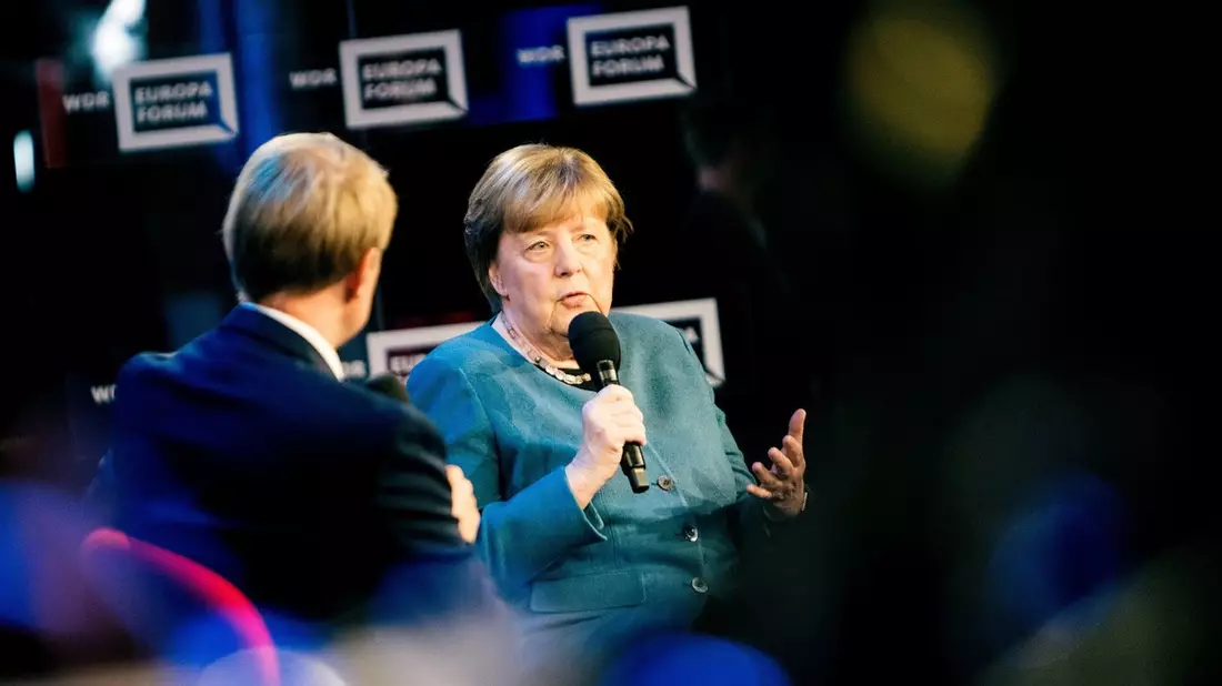 Merkel beim WDR Europaforum: „Europa setzt diplomatisches Potenzial nicht genügend ein“ - Bild: presseportal.de