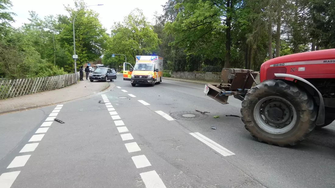 POL-CE: Kollision mit einem Trecker - Bild: presseportal.de