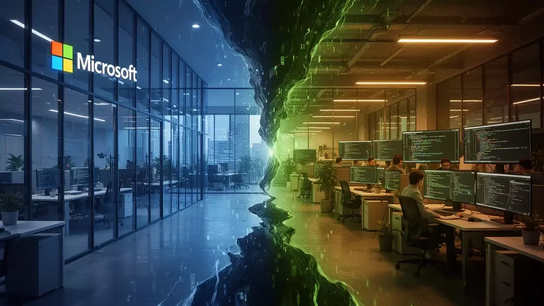 Microsoft und Open-Source: Der Kampf um die digitale Arbeitswelt - Bild: über boerse-global.de