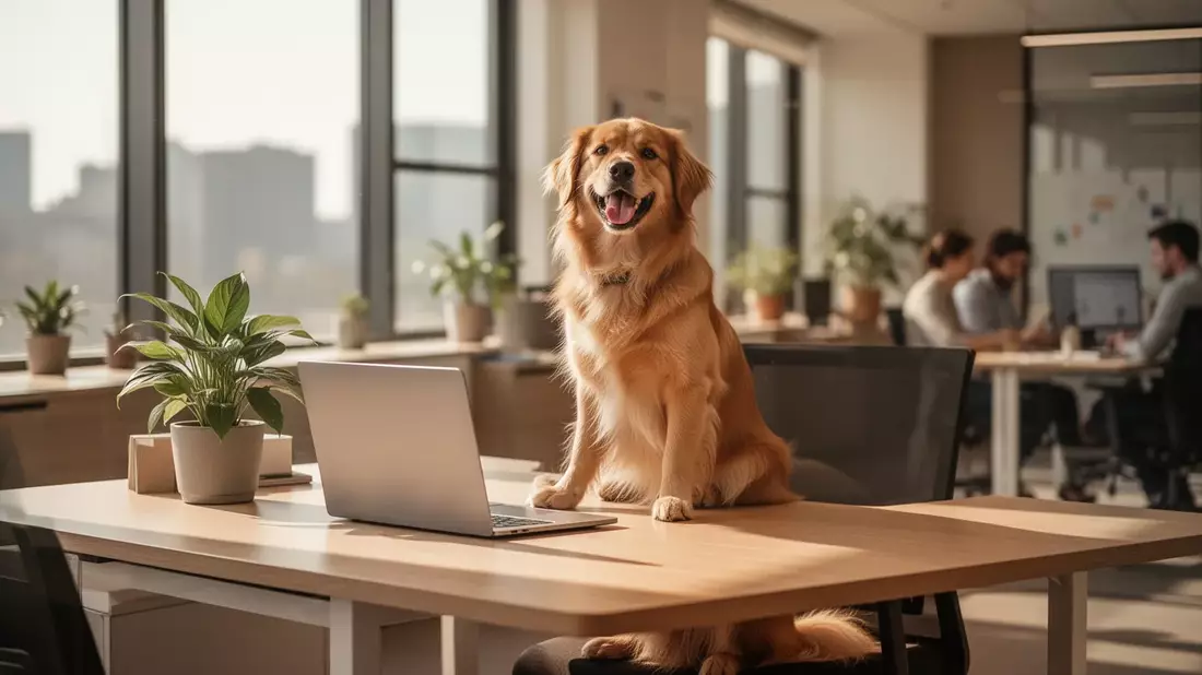 Bürohunde werden zum ernsthaften Benefit für Unternehmen - Bild: über boerse-global.de