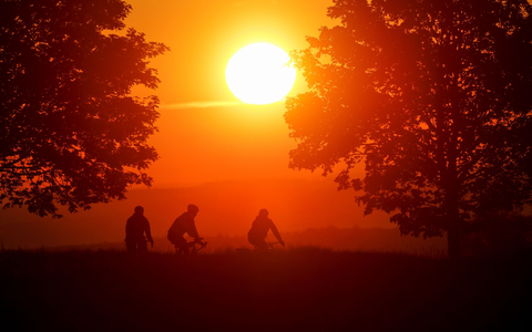 Bis zu 16 Sonnenstunden pro Tag sind am Wochenende möglich. (Archivbild) - Foto: Thomas Warnack/dpa