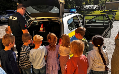 POL-EL: Werlte - Polizei besucht Kindergarten Schatzkiste - Foto: presseportal.de