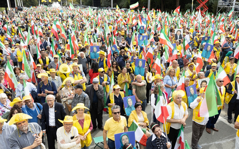 Mega-Protest in Paris: 100.000 Teilnehmer gegen Hinrichtungen und für eine demokratische Republik im Iran erwartet - Foto: presseportal.de