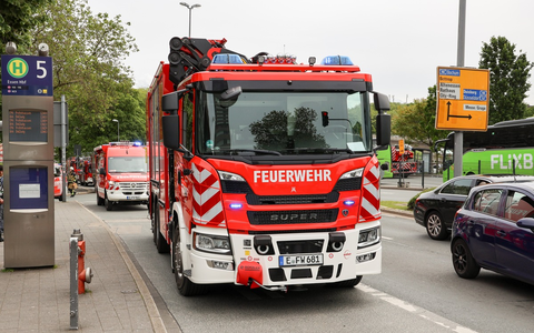 FW-E: Feuerwehr befreit Person aus Zwangslage am Hauptbahnhof - Foto: presseportal.de