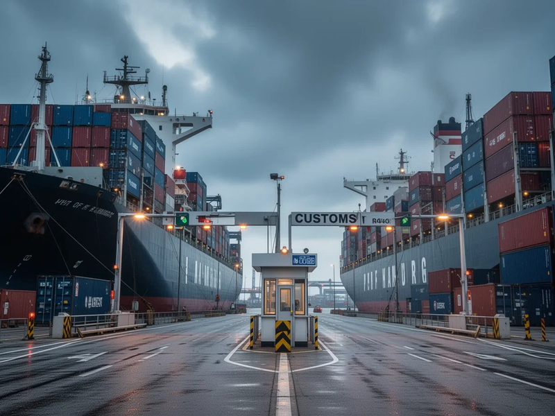 Hamburger Zoll zieht Bilanz: Rekordzahlen bei Importen, weniger Kokain im Hafen - Foto: über boerse-global.de