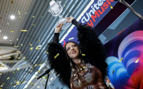 Am Sonntag war Dara bereits am Flughafen von Sofia von Fans gefeiert worden. (Archivbild) - Foto: -/AP/dpa
