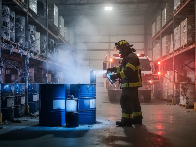Gefahrstoff-Einsatz in Ahlen: Feuerwehr findet unbekannte Chemikalien - Foto: über boerse-global.de