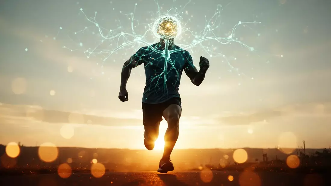 Bewegung als Medizin: So reinigt Sport das Gehirn Illustration mit AI erstellt übermittelt durch boerse-global.de