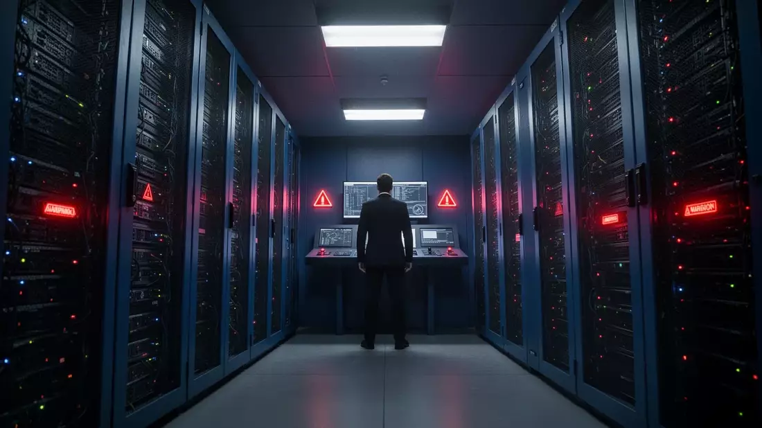 Microsoft warnt vor schwerer SSPR-Attacke: Hacker kapern Cloud-Zugänge Illustration mit AI erstellt übermittelt durch boerse-global.de