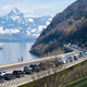 Am Gotthardtunnel ist zu Stoßzeiten stundenlange Geduld nötig. (Archivbild) - Foto: Urs Flueeler/KEYSTONE/dpa