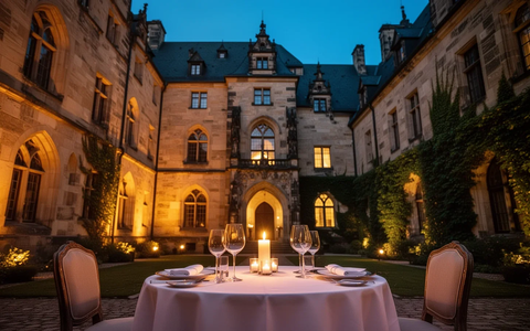 Luxus-Trend: Historische Burgen werden zu Gourmet-Tempeln - Foto: über boerse-global.de