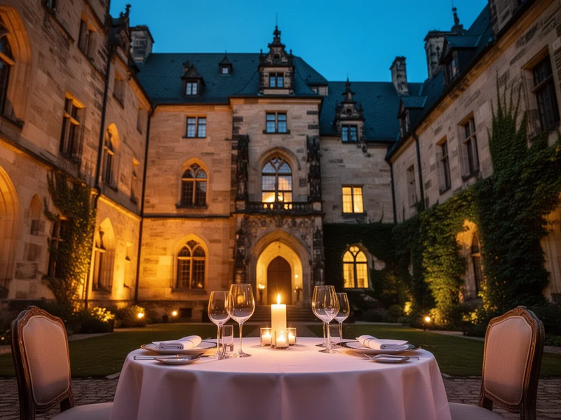 Luxus-Trend: Historische Burgen werden zu Gourmet-Tempeln - Foto: über boerse-global.de