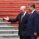 Putin warb in Peking auch für mehr Energie-Lieferungen aus Russland.  - Foto: Maxim Shemetov/Pool Reuters/AP/dpa