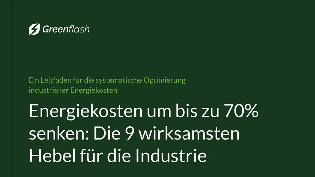 Energiekosten um bis zu 70 Prozent senken: Die 9 wirksamsten Hebel für die Industrie - Bild: presseportal.de