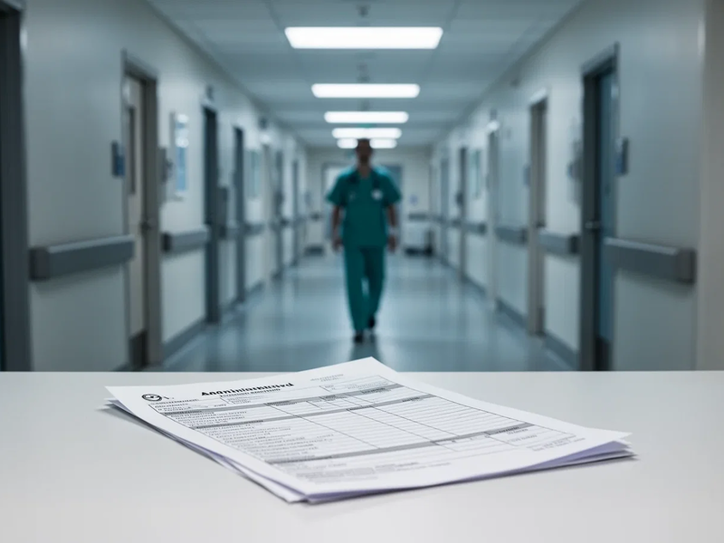 Bürokratie frisst ein Drittel der Arbeitszeit im Krankenhaus - Foto: über boerse-global.de
