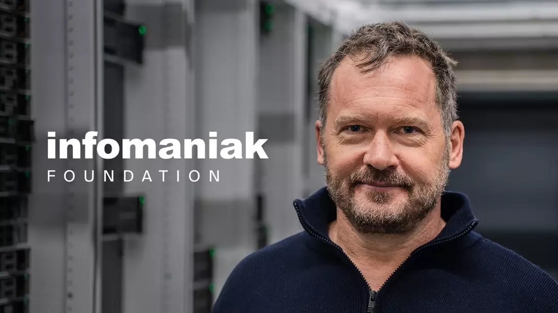 Europäische digitale Souveränität: Der Gründer von Infomaniak überträgt die Kontrolle seines Unternehmens an eine Stiftung - Bild: presseportal.de