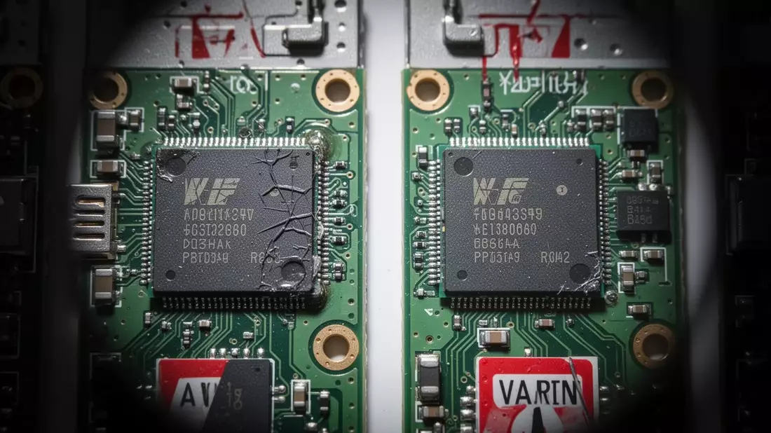 CrystalDiskInfo 9.9.0 entlarvt gefälschte Samsung-SSDs - Bild: über boerse-global.de