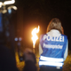 Das Gas wurde mit Hilfe einer Fackel abgefackelt. Mittlerweile sind die Leitungen leer und die Fackel erloschen. - Foto: Sebastian Willnow/dpa