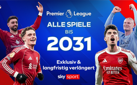 Alle Spiele der Premier League langfristig exklusiv auf Sky Sport: Sky Deutschland und die Premier League verlängern ihre Partnerschaft bis 2031 - Foto: presseportal.de