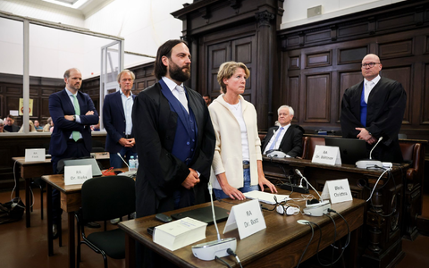 Die Zeugin aus Israel hatte sich 2023 mit Christina Block angefreundet. - Foto: Christian Charisius/dpa-pool/dpa