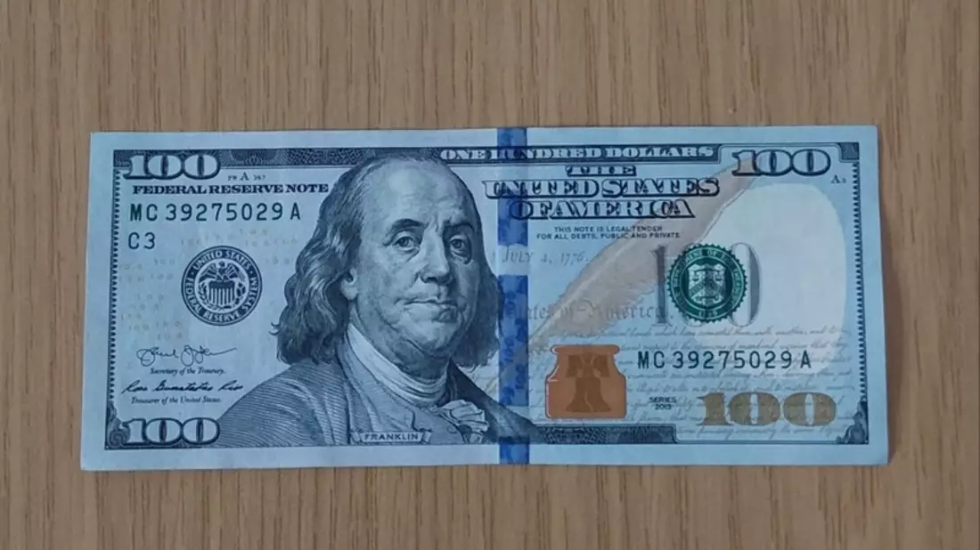 BPOLI EF: $100-Banknote am Hauptbahnhof aus dem Verkehr gezogen - Bild: presseportal.de