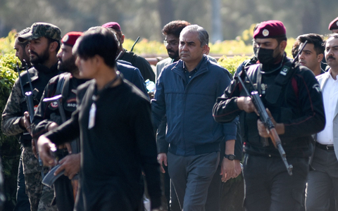 Pakistans Innenminister Mohsin Naqvi ist zu Gesprächen in Teheran eingetroffen. (Archivbild) - Foto: W.K. Yousufzai/AP/dpa