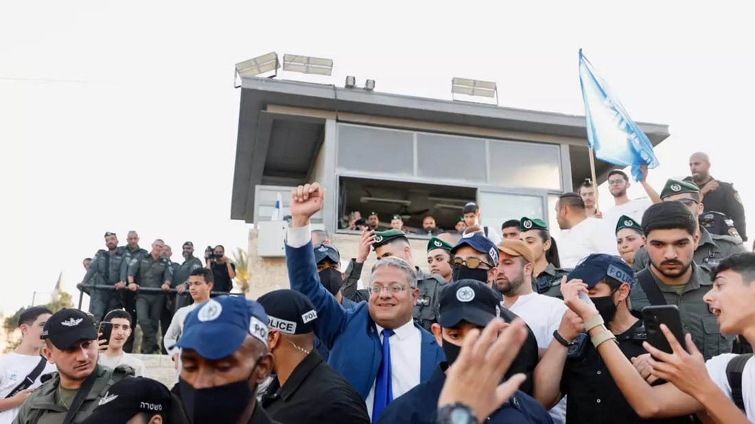 Der israelische Polizeiminister Itamar Ben-Gvir provozierte schon öfter. (Archivbild) - Bild: Jamal Awad/dpa