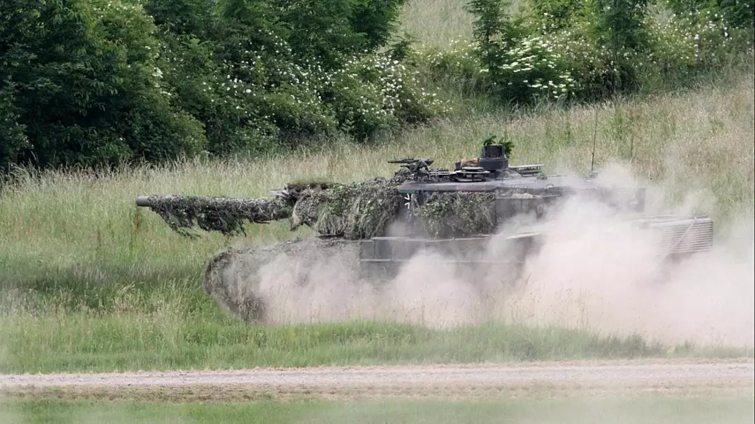Bundeswehr-Panzer Leopard 2 (Archiv) - Bild: via dts Nachrichtenagentur