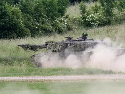 Bundeswehr-Panzer Leopard 2 (Archiv) - Foto: via dts Nachrichtenagentur