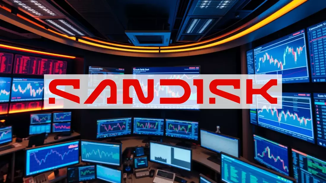 SanDisk's Record Margins and $6 Billion Buyback Power a Rally That Defies the Semiconductor Slump Illustration mit AI erstellt übermittelt durch boerse-global.de