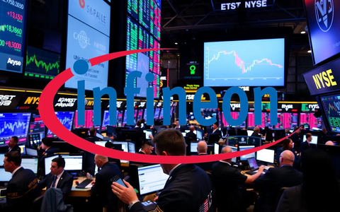 Infineon Rides Twin Tailwinds: GaN Patent Victory and €80 Analyst Target Push Stock to Fresh Highs - Foto: über boerse-global.de