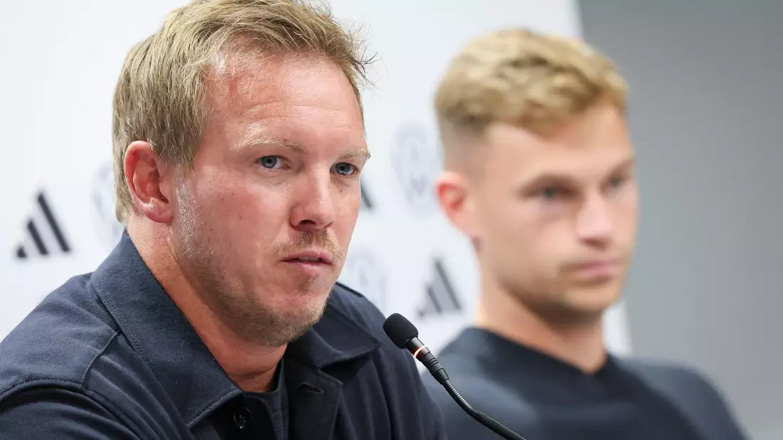 Julian Nagelsmann spricht bei einer Pressekonferenz. (Archivbild) - Bild: Christian Charisius/dpa