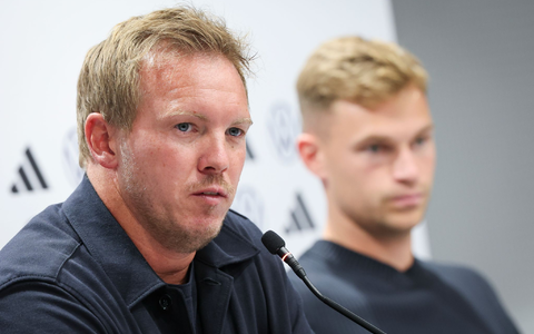 Julian Nagelsmann spricht bei einer Pressekonferenz. (Archivbild) - Foto: Christian Charisius/dpa