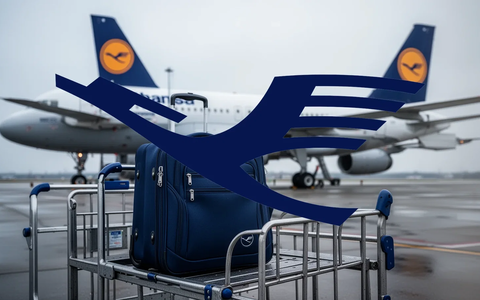 Lufthansa Aktie: Handgepäck kostet ab 15 Euro - Foto: über boerse-global.de