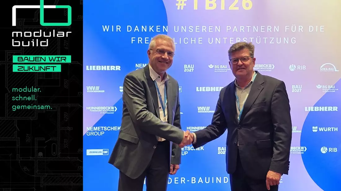 INNOVATION AUSBAU wird Kompetenzpartner der MODULAR BUILD - Bild: presseportal.de