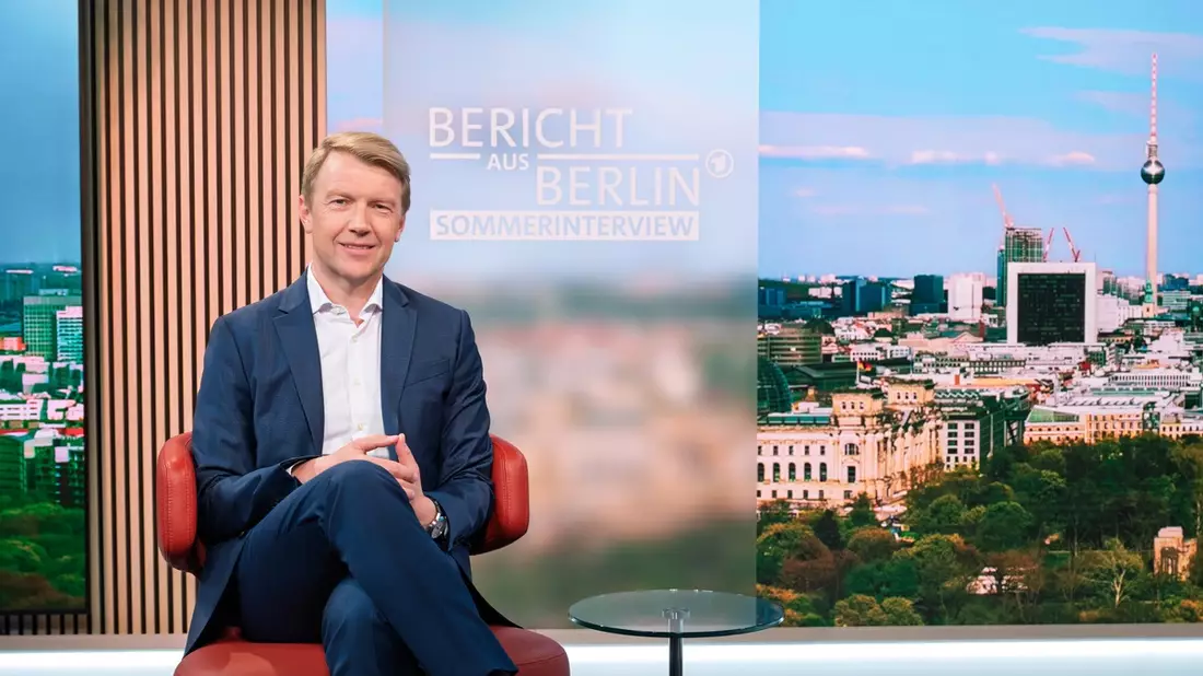 ARD-Sommerinterviews ab 5. Juli 2026 aus dem ARD-Hauptstadtstudio - Bild: presseportal.de