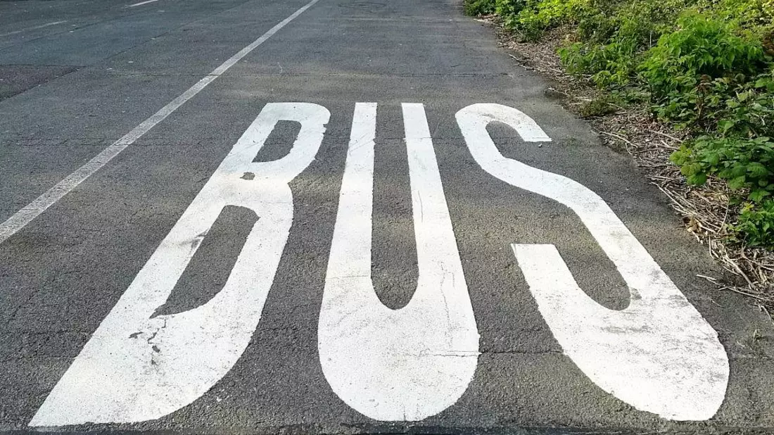 Leerer Bus-Parkplatz (Archiv) - Bild: via dts Nachrichtenagentur