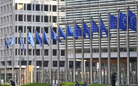 EU-Fahnen (Archiv) - Foto: via dts Nachrichtenagentur