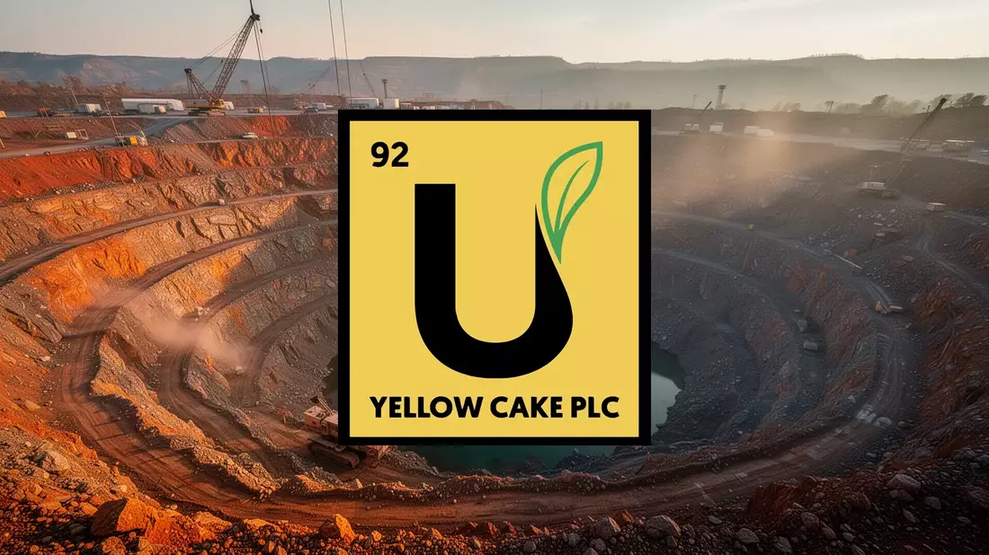 Yellowcake Aktie: Bestände auf 24,37 Millionen Pfund - Bild: über boerse-global.de