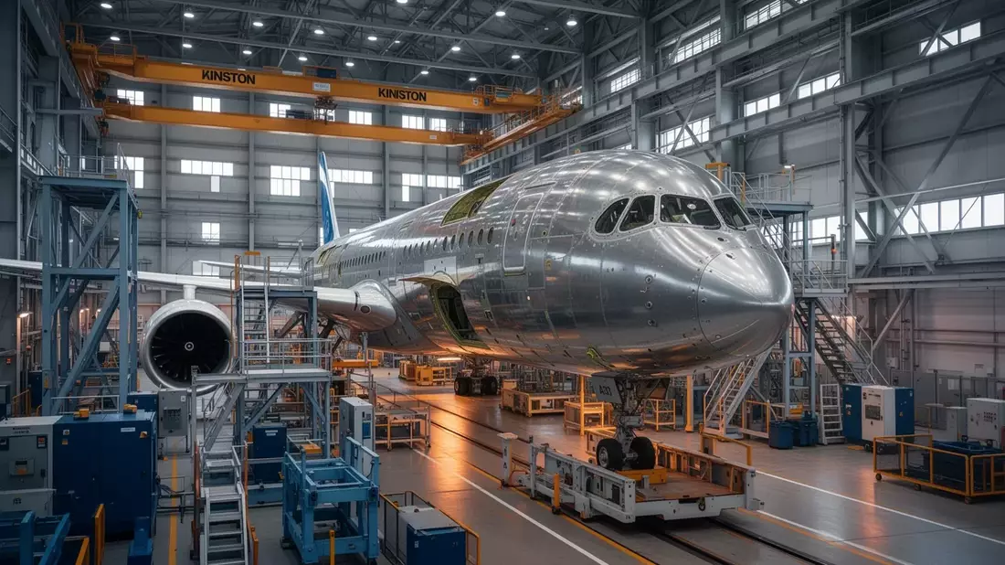 Airbus Aktie: Kinston-Werk bremst A350-Liefertakt - Bild: über boerse-global.de