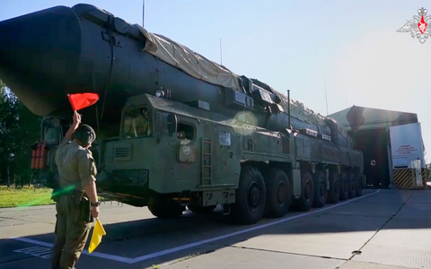 Russland hat eine Atom-Rakete Jars getestet. (Archivbild) - Foto: Uncredited/Rusian Defense Ministry Press Service/AP/dpa